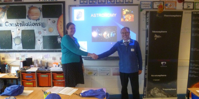 Astronomy, with Victoria Primary School, Keighley